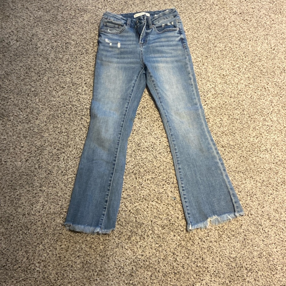 Altar’d State Olivia Cropped Flare Jeans